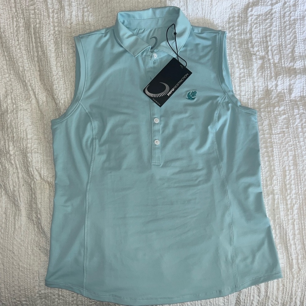 Teal Golf Shirt
